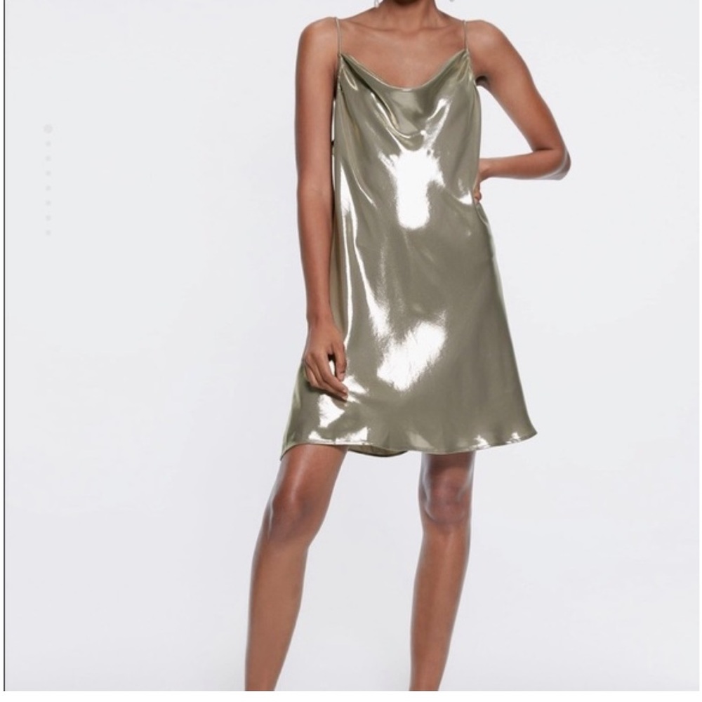 Zara slip dress
